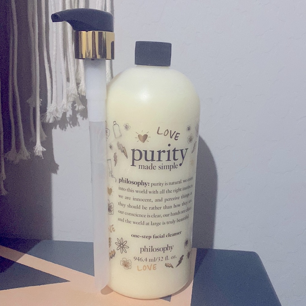 Philosophy Purity NWOT | One-step Facial Cleanser sealed 32 ounce bottle